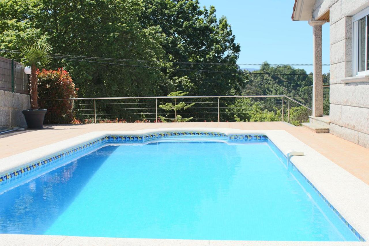 Exclusiva Casa Con Piscina En Gondomar Villa Exterior photo